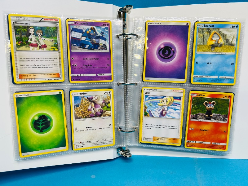 Photo 1 of 165156…final sale no returns/refunds-152 mixed Pokémon cards in binder
