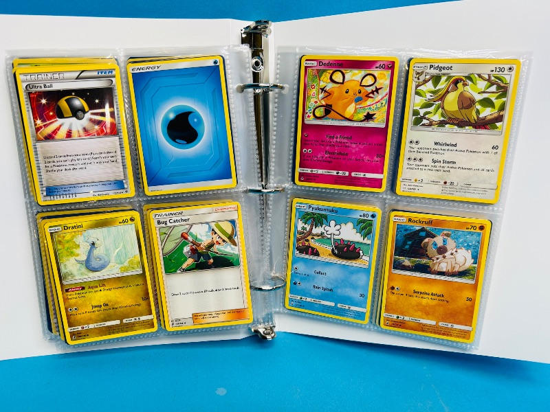 Photo 1 of 165156…final sale no returns/refunds-152 mixed Pokémon cards in binder