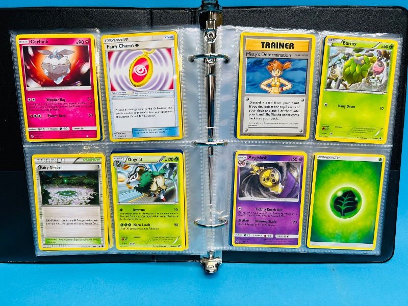 Photo 1 of 165157… final sale no returns/refunds-160 mixed Pokémon cards in binder
