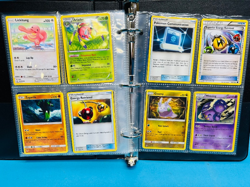 Photo 1 of 165157… final sale no returns/refunds-160 mixed Pokémon cards in binder
