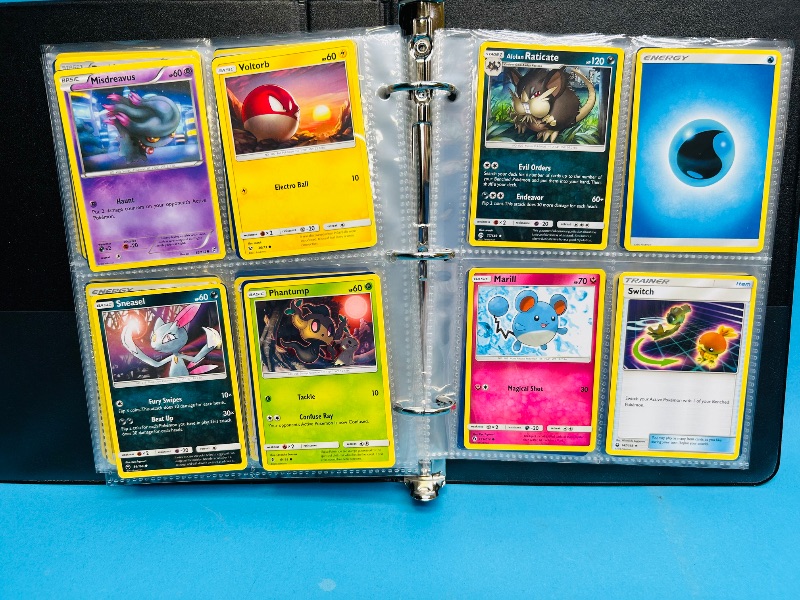 Photo 1 of 165157… final sale no returns/refunds-160 mixed Pokémon cards in binder