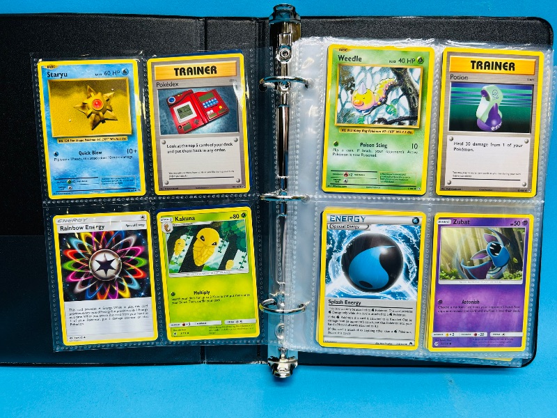 Photo 1 of 165157… final sale no returns/refunds-160 mixed Pokémon cards in binder