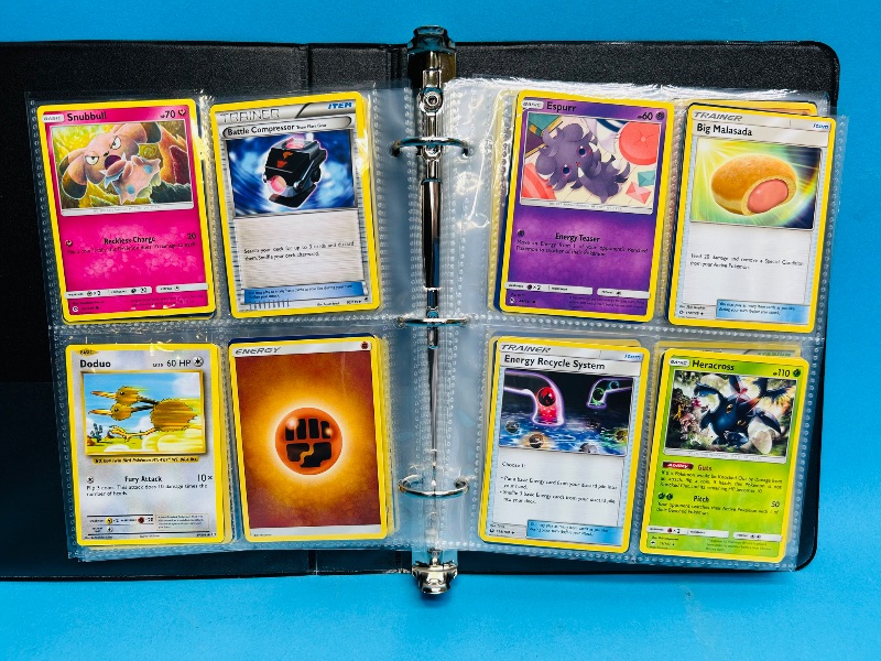 Photo 1 of 165157… final sale no returns/refunds-160 mixed Pokémon cards in binder