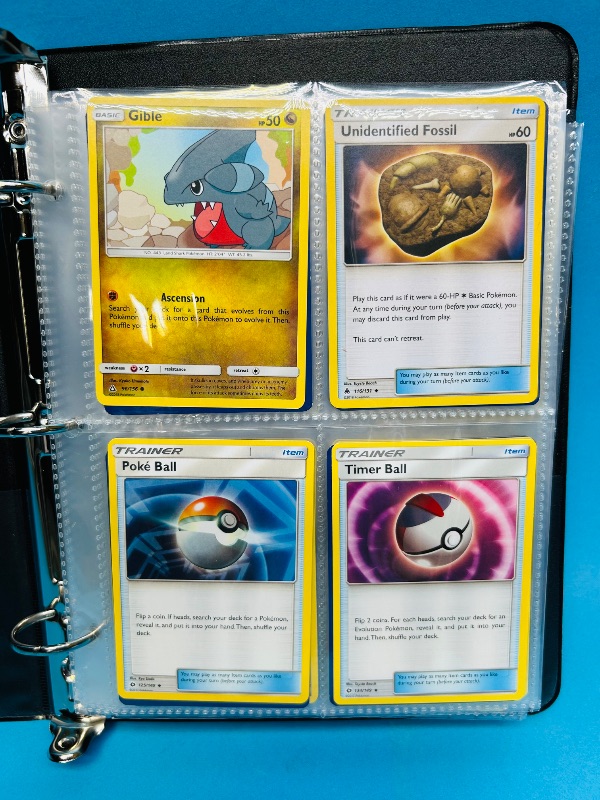 Photo 1 of 165157… final sale no returns/refunds-160 mixed Pokémon cards in binder