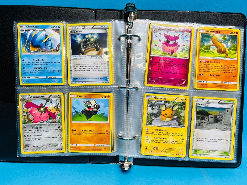 Photo 1 of 165157… final sale no returns/refunds-160 mixed Pokémon cards in binder
