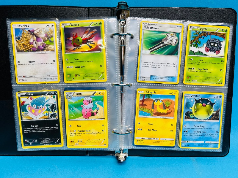Photo 1 of 165157… final sale no returns/refunds-160 mixed Pokémon cards in binder