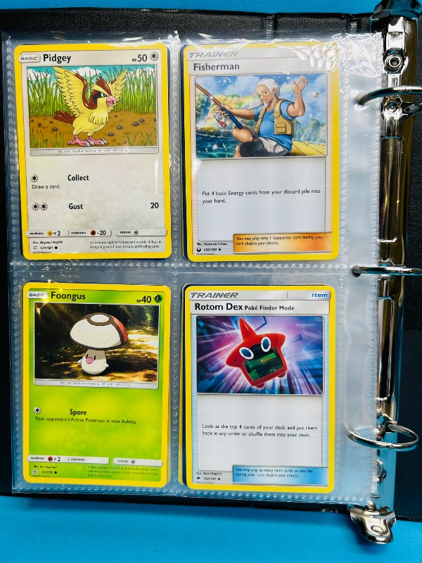 Photo 1 of 165157… final sale no returns/refunds-160 mixed Pokémon cards in binder