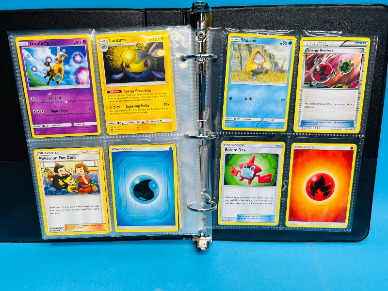 Photo 1 of 165157… final sale no returns/refunds-160 mixed Pokémon cards in binder