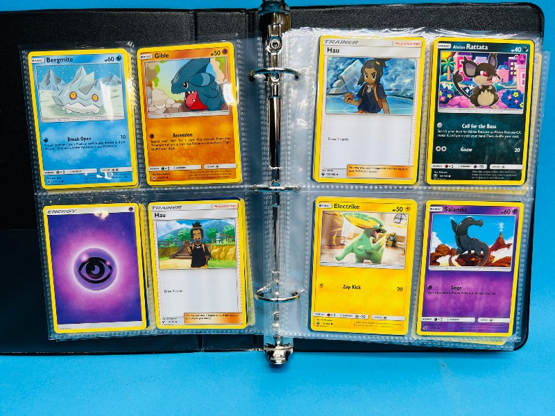 Photo 1 of 165157… final sale no returns/refunds-160 mixed Pokémon cards in binder