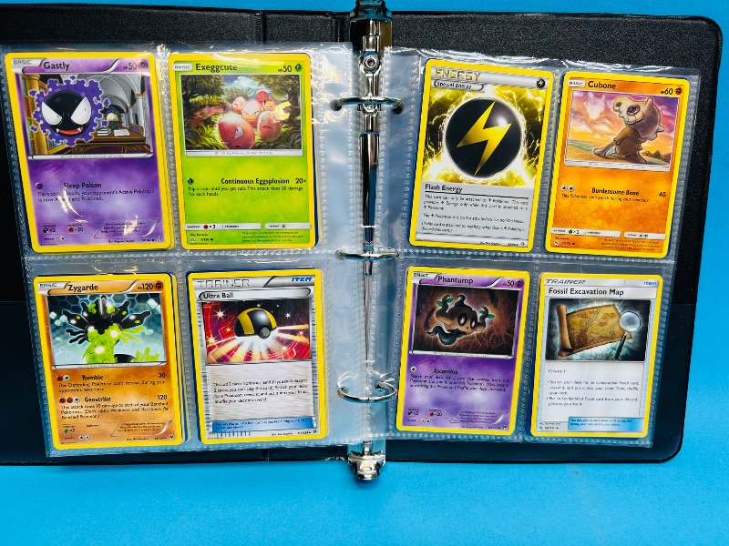 Photo 1 of 165157… final sale no returns/refunds-160 mixed Pokémon cards in binder
