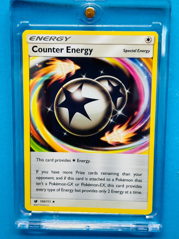 Photo 1 of 165173…energy counter energy  Pokémon card in hard plastic case