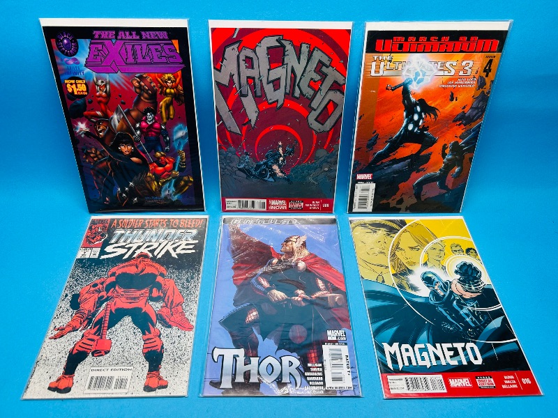 Photo 1 of 165186…6 comics in plastic sleeves 