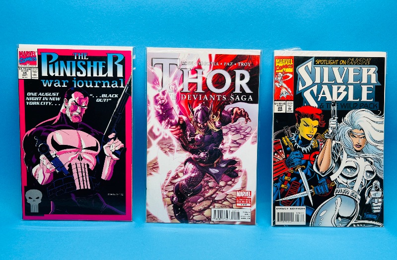 Photo 1 of 165189…3  comics in plastic sleeves 