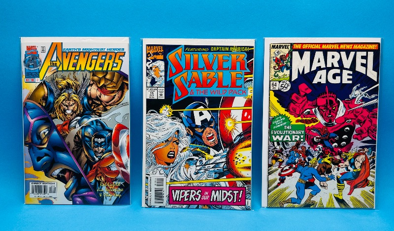 Photo 1 of 165200…3 comics in plastic sleeves 
