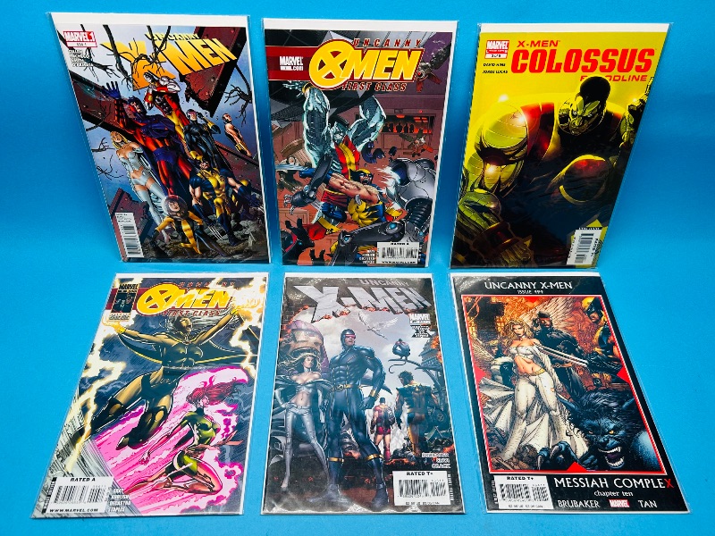 Photo 1 of 165209…6 X-men  comics in plastic sleeves 