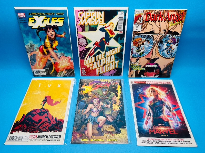 Photo 1 of 165213…6 comics in plastic sleeves 