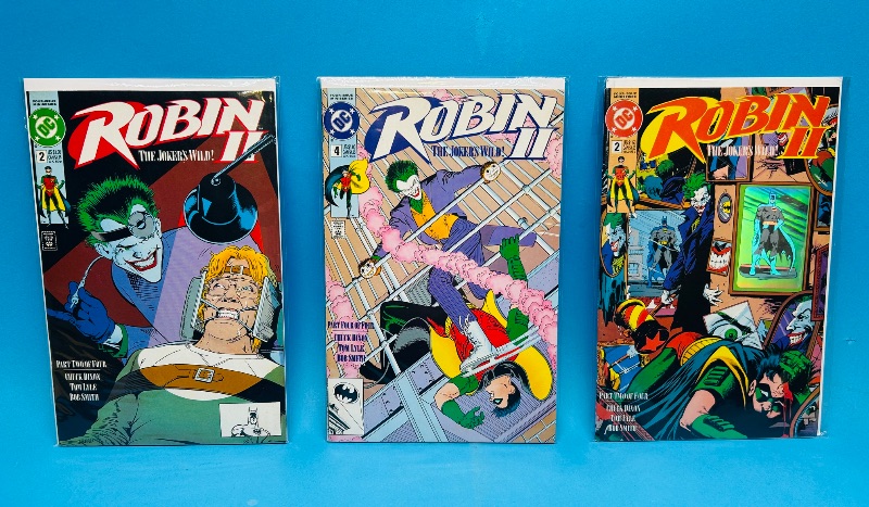 Photo 1 of 165228…3 Robin II comics in plastic sleeves 