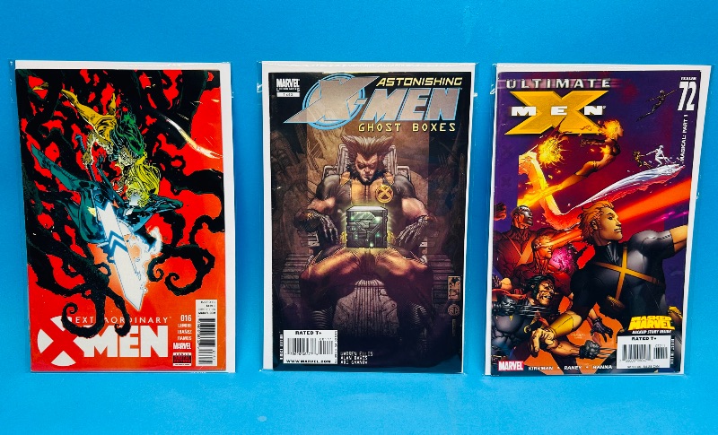 Photo 1 of 165236…3 X-men comics in plastic sleeves 