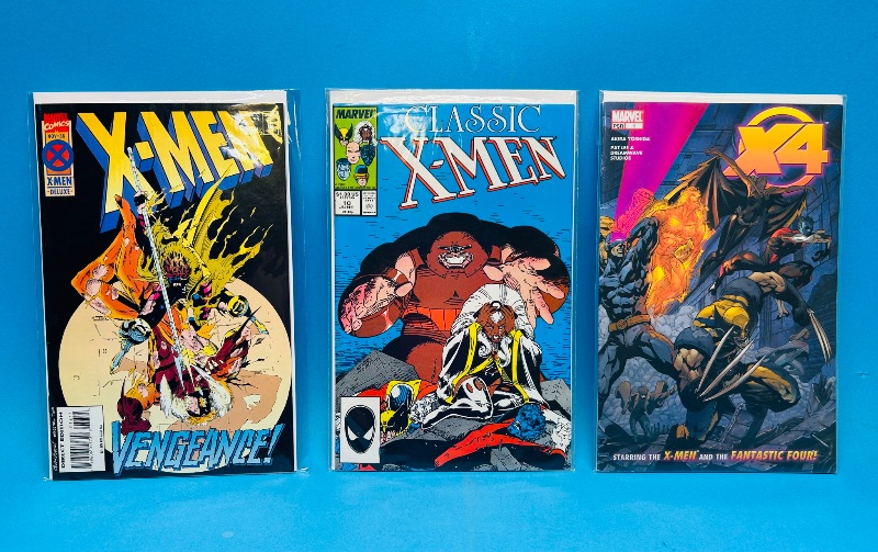 Photo 1 of 165241…3 X-men comics in plastic sleeves 