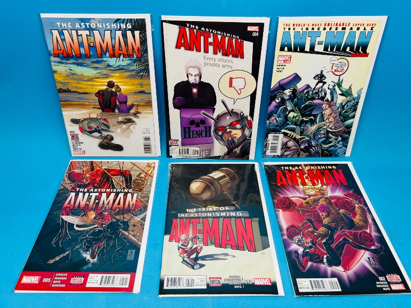 Photo 1 of 165246…6 Antman comics in plastic sleeves 