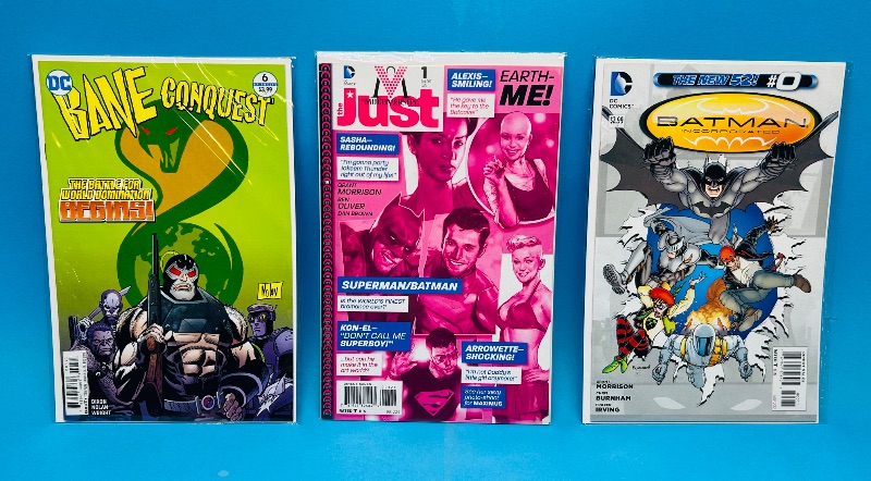 Photo 1 of 165247…3 Batman comics in plastic sleeves 