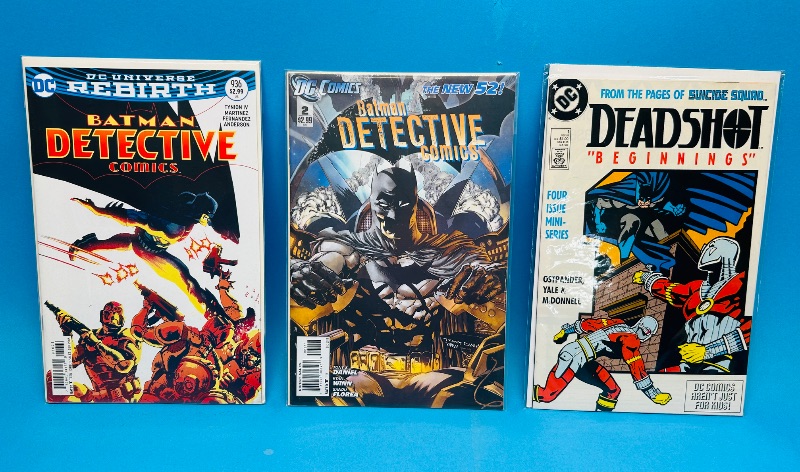 Photo 1 of 165263…3 Batman comics in plastic sleeves 