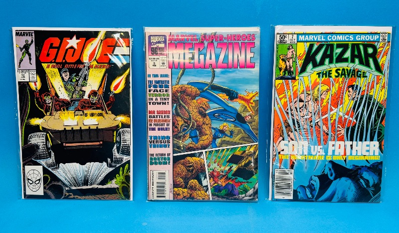 Photo 1 of 165272…3 vintage  comics in plastic sleeves 
