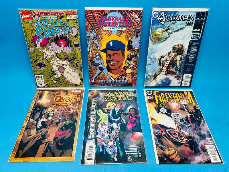 Photo 1 of 165289…6  comics in plastic sleeves 