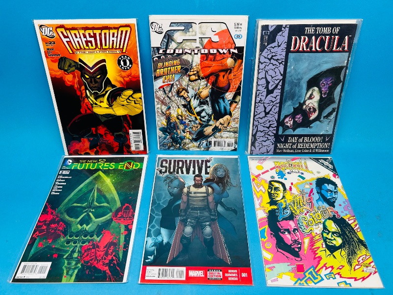 Photo 1 of 165290…6  comics in plastic sleeves 