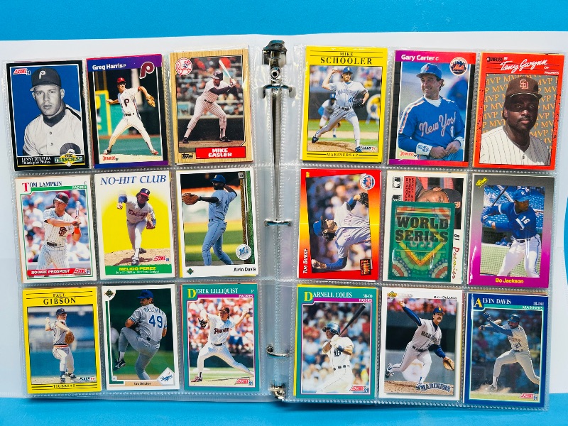 Photo 1 of 165292…final sale no returns/refunds-360 mixed baseball cards in binder
