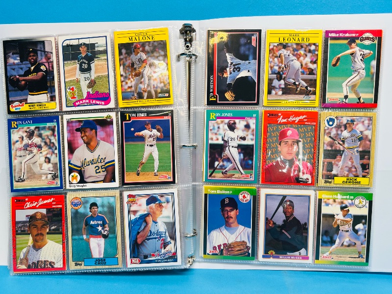 Photo 1 of 165292…final sale no returns/refunds-360 mixed baseball cards in binder