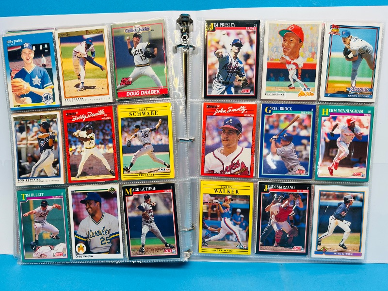 Photo 1 of 165292…final sale no returns/refunds-360 mixed baseball cards in binder