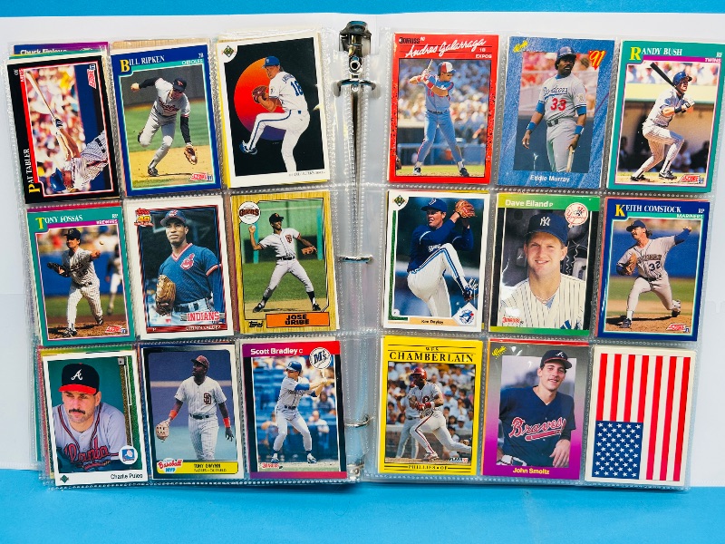 Photo 1 of 165292…final sale no returns/refunds-360 mixed baseball cards in binder