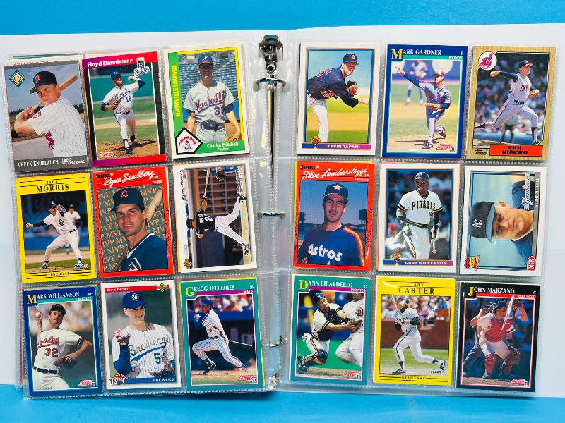 Photo 1 of 165292…final sale no returns/refunds-360 mixed baseball cards in binder