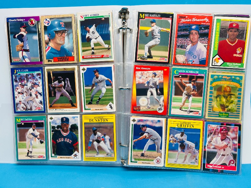 Photo 1 of 165292…final sale no returns/refunds-360 mixed baseball cards in binder
