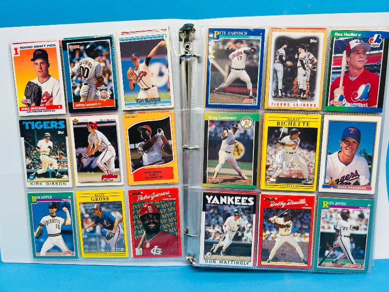 Photo 1 of 165292…final sale no returns/refunds-360 mixed baseball cards in binder