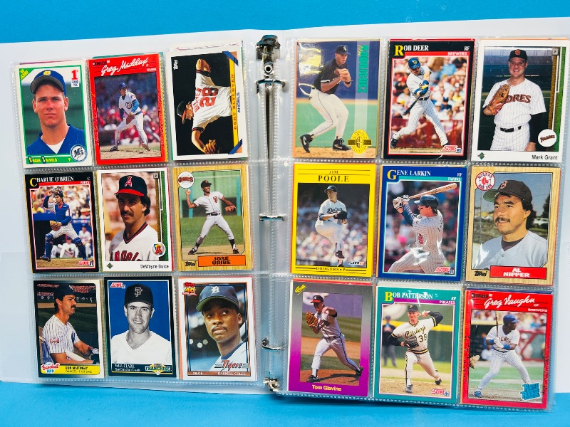 Photo 1 of 165292…final sale no returns/refunds-360 mixed baseball cards in binder