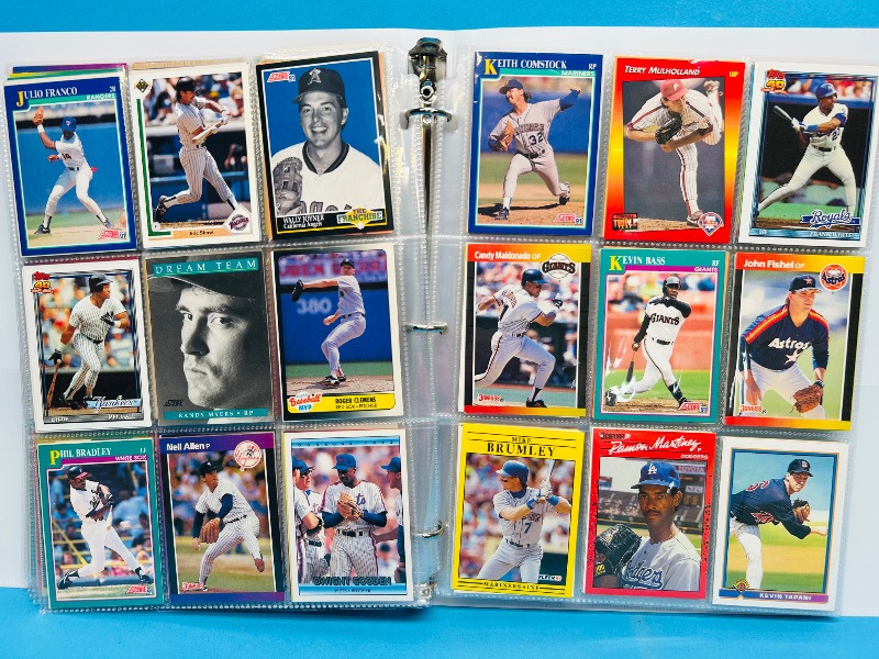 Photo 1 of 165292…final sale no returns/refunds-360 mixed baseball cards in binder