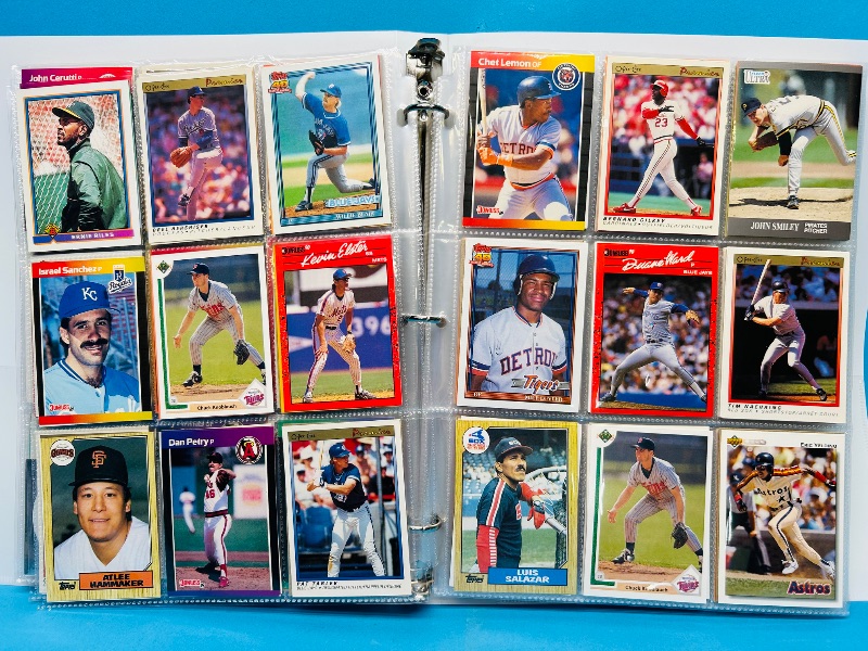 Photo 1 of 165293… final sale no returns/refunds-360 mixed baseball cards in binder
