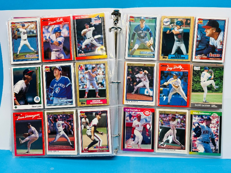 Photo 1 of 165293… final sale no returns/refunds-360 mixed baseball cards in binder