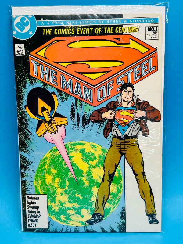 Photo 1 of 165296…Superman comic no.1 in plastic sleeve 