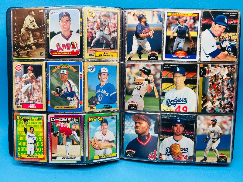 Photo 1 of 165319…final sale no returns/refunds-216 nixed baseball cards in binder 
