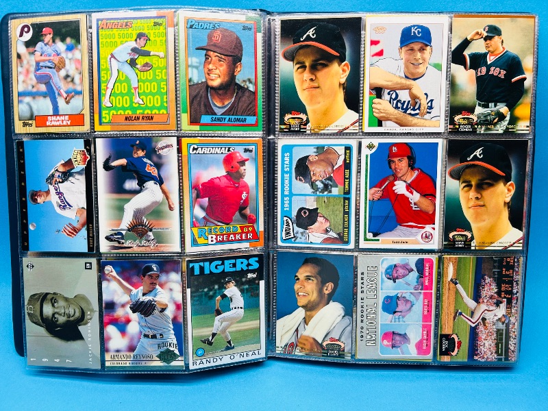 Photo 1 of 165319…final sale no returns/refunds-216 nixed baseball cards in binder 