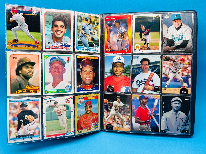 Photo 1 of 165319…final sale no returns/refunds-216 nixed baseball cards in binder 
