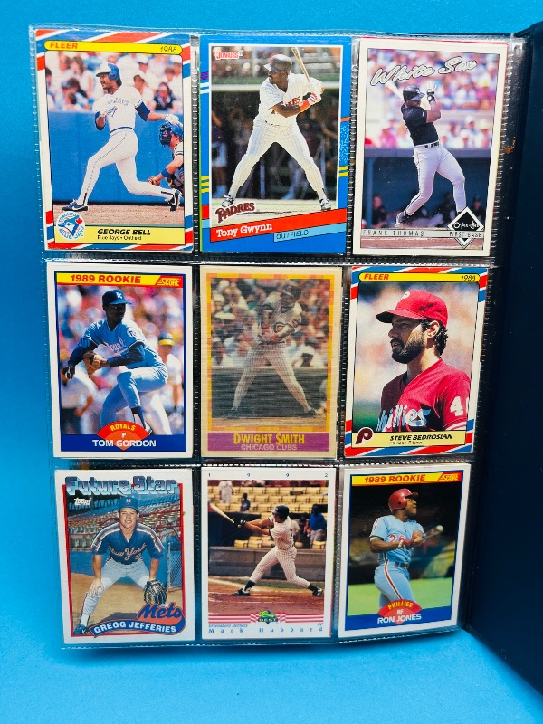 Photo 1 of 165319…final sale no returns/refunds-216 nixed baseball cards in binder 