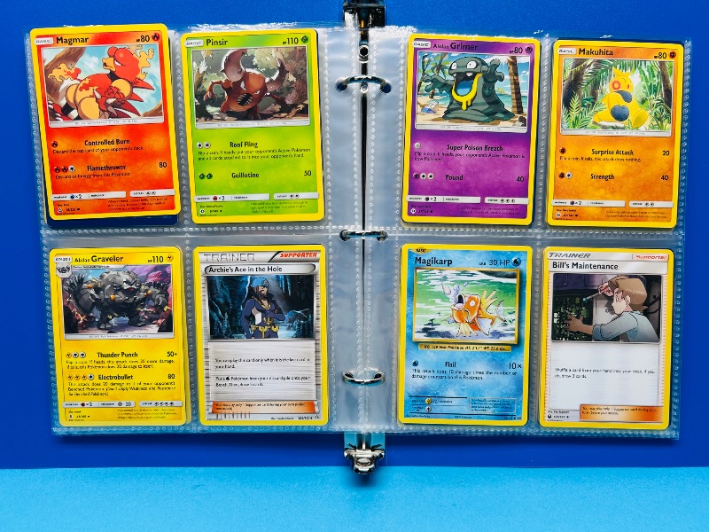 Photo 1 of 165320… final sale no returns/refunds-120 nixed pokemon cards in binder 