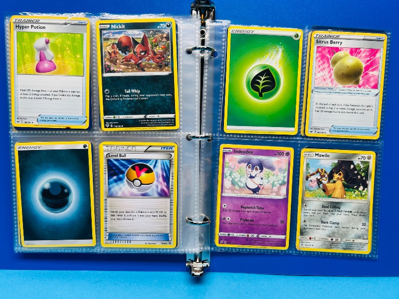 Photo 1 of 165320… final sale no returns/refunds-120 nixed pokemon cards in binder 