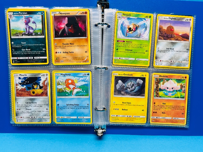 Photo 1 of 165320… final sale no returns/refunds-120 nixed pokemon cards in binder 