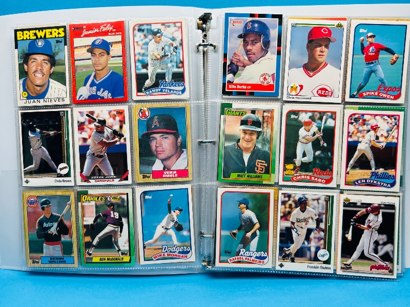 Photo 1 of 165328…final sale no returns/refunds 360 mixed baseball cards in binder 