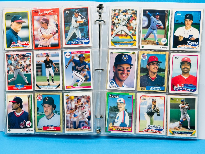 Photo 1 of 165328…final sale no returns/refunds 360 mixed baseball cards in binder 